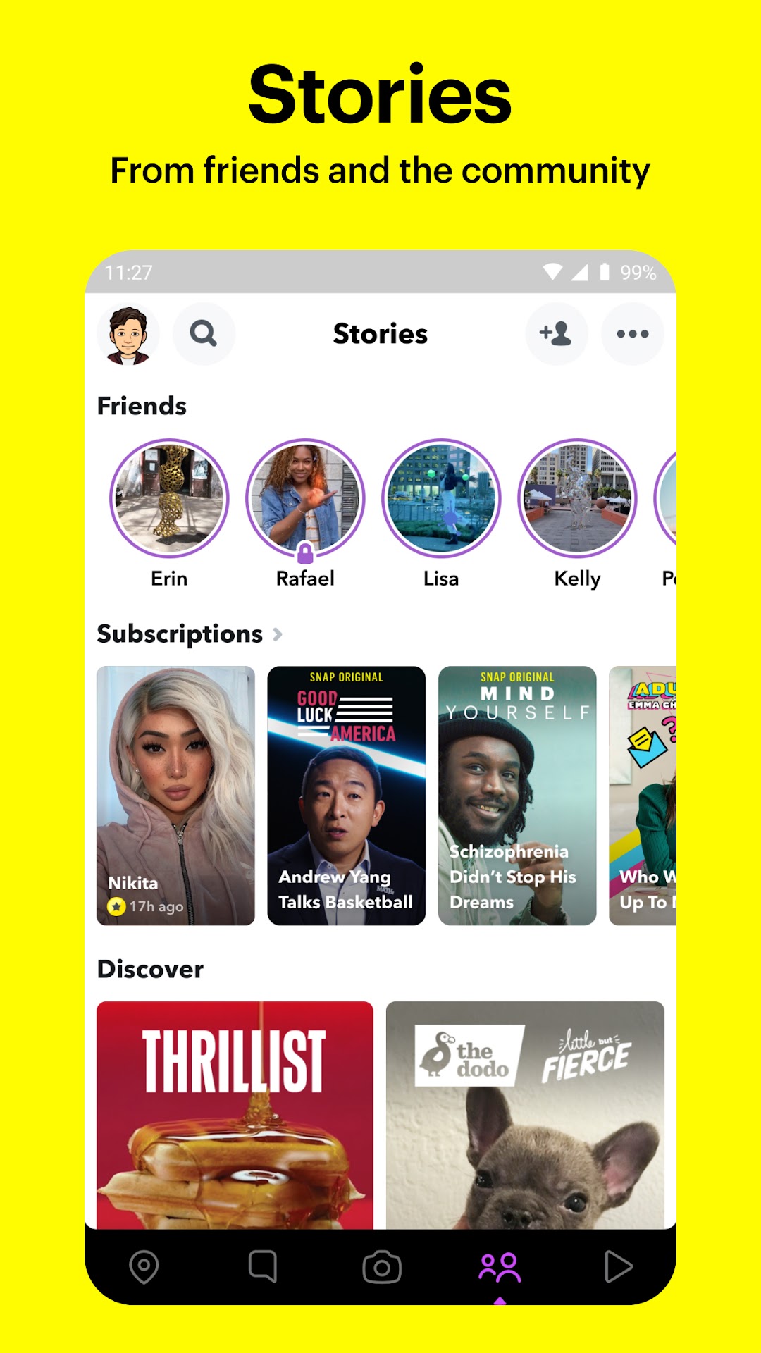 Snapchat mod apk screenshot 4