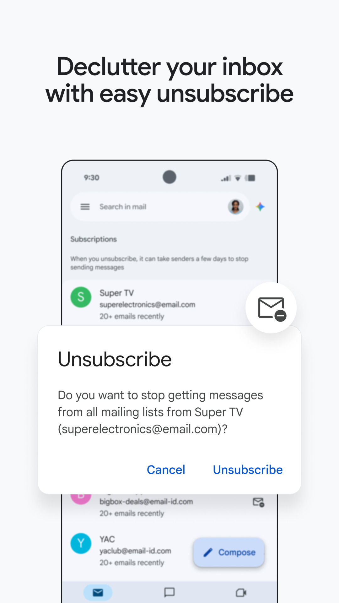 Gmail mod apk screenshot 3