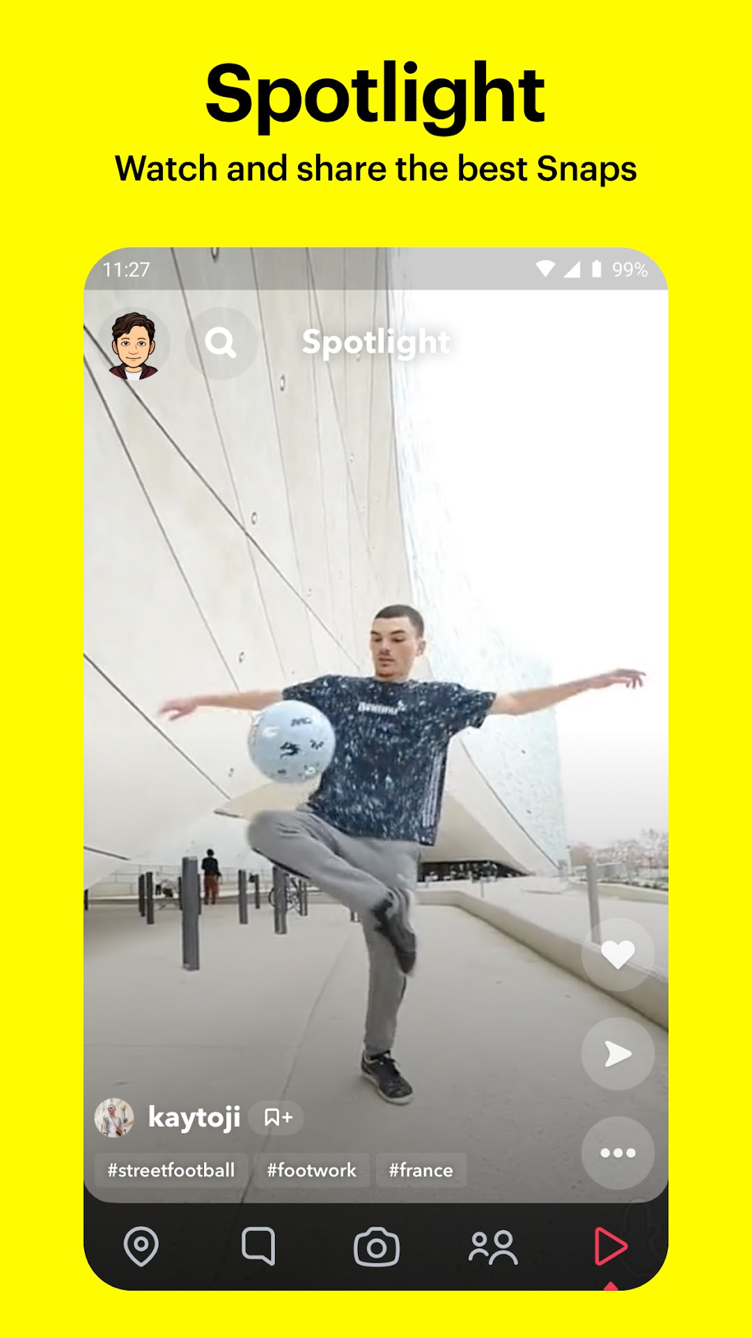 Snapchat mod apk screenshot 5