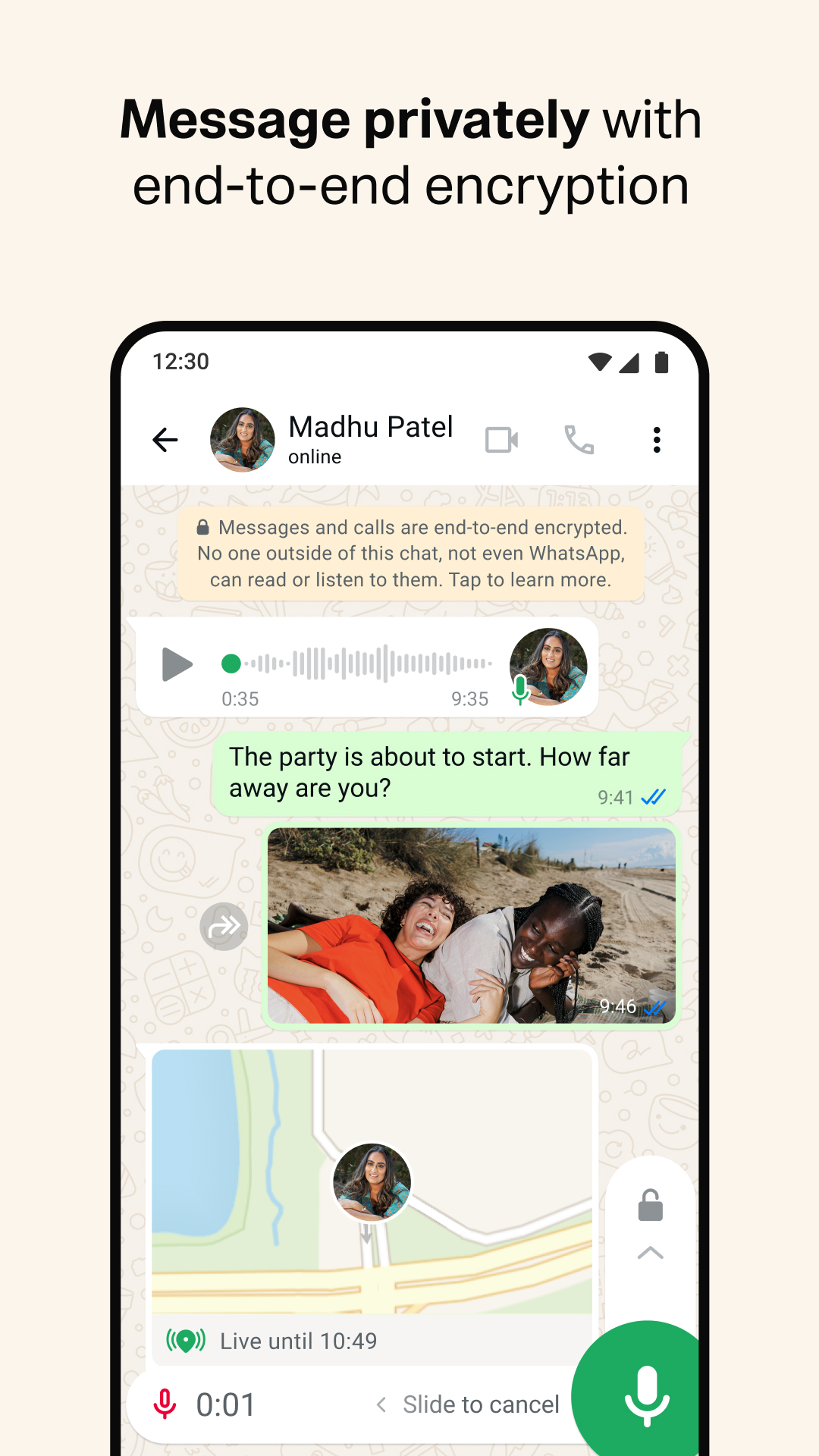WhatsApp Messenger mod apk screenshot 2