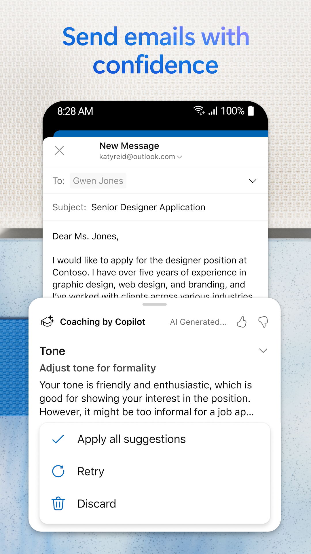 Microsoft Outlook mod apk screenshot 5