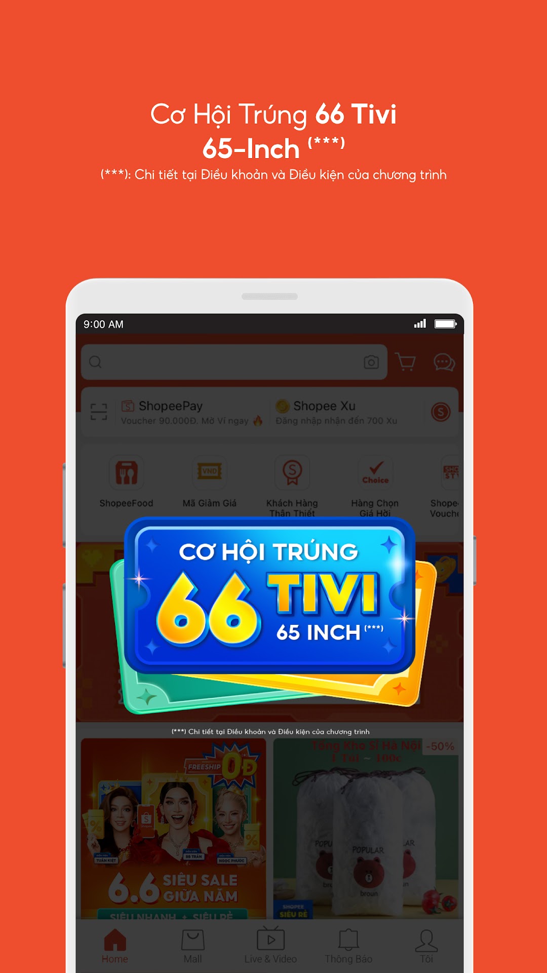 Shopee 6.6 Đại Tiệc Giữa Năm mod apk screenshot 5