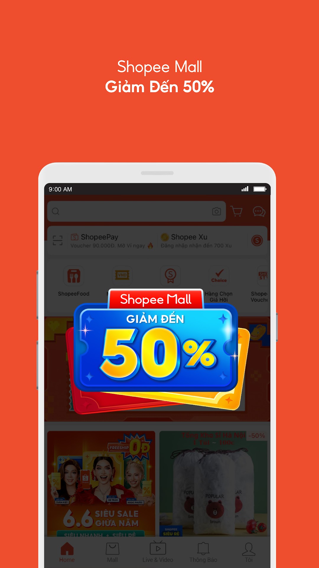 Shopee 6.6 Đại Tiệc Giữa Năm mod apk screenshot 3