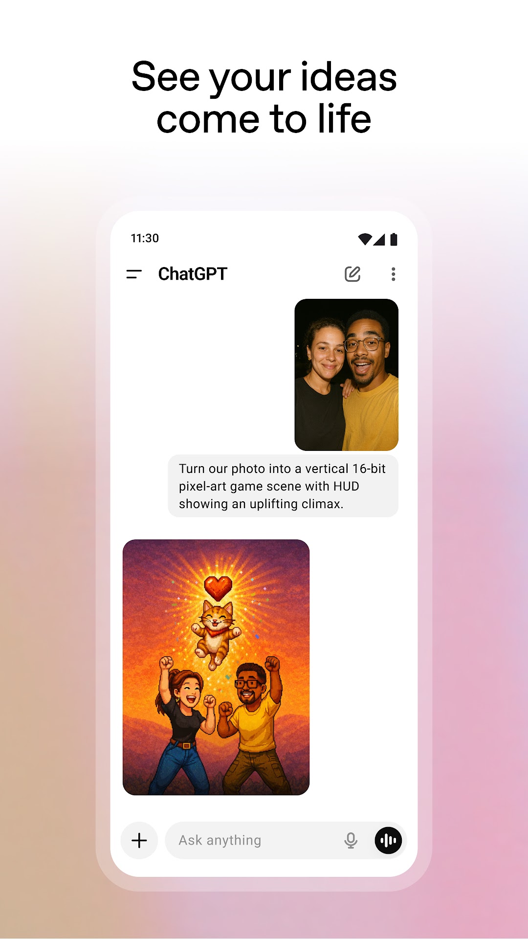 ChatGPT mod apk screenshot 1
