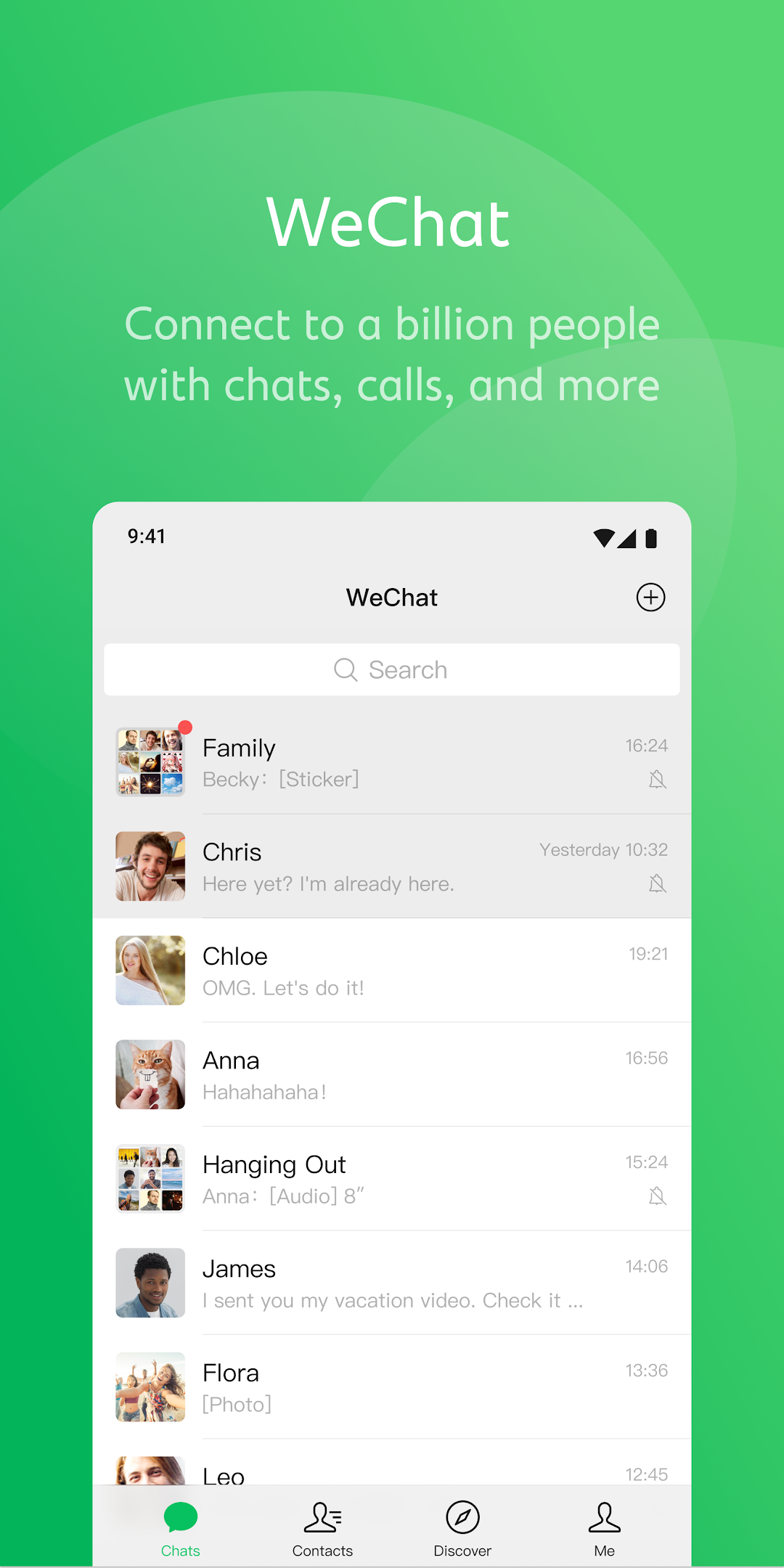 WeChat mod apk screenshot 1