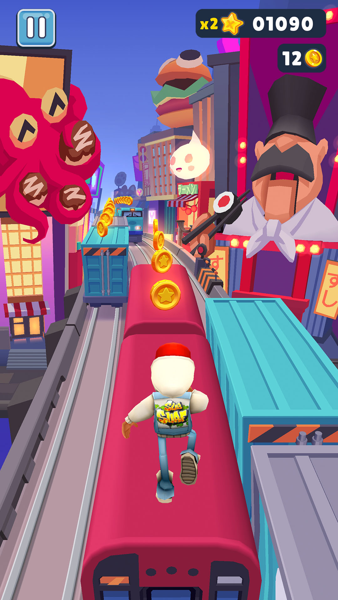 Subway Surfers mod apk screenshot 2