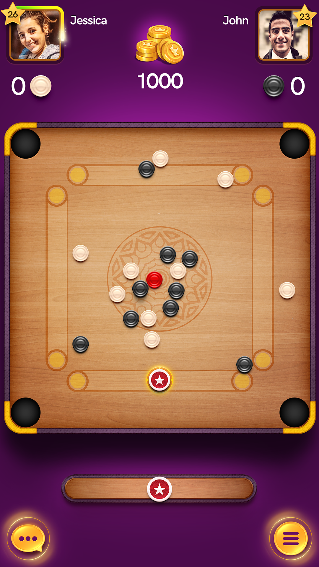 Carrom Pool: Disc Game mod apk screenshot 2