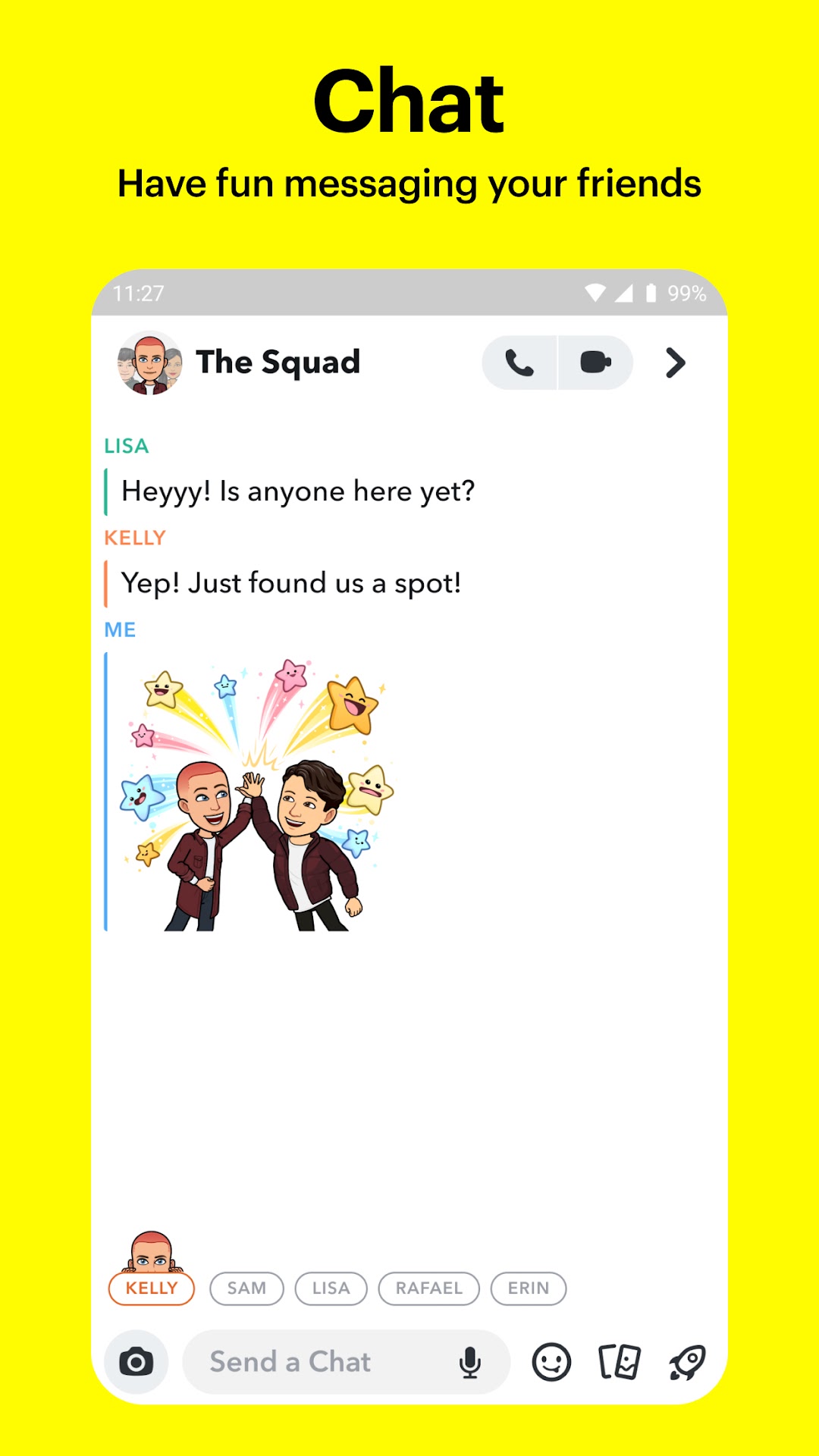 Snapchat mod apk screenshot 2
